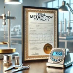 Legal Metrology Certificate